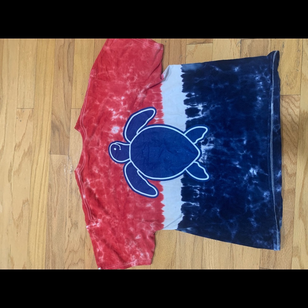 Simply Southern tee shirt size large, red white blue